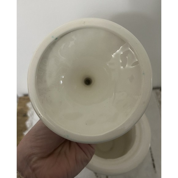 VTG Arnels Pottery Ceramic Jar Urn Vase w/ Lid Roman Greek Artist Signed 1965 - Picture 8 of 11